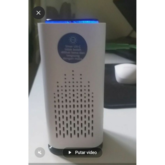 Air Purifier LEKA AP7706 Car Air Purifier - Mini Portable HEPA Filter UV-C Ion UV