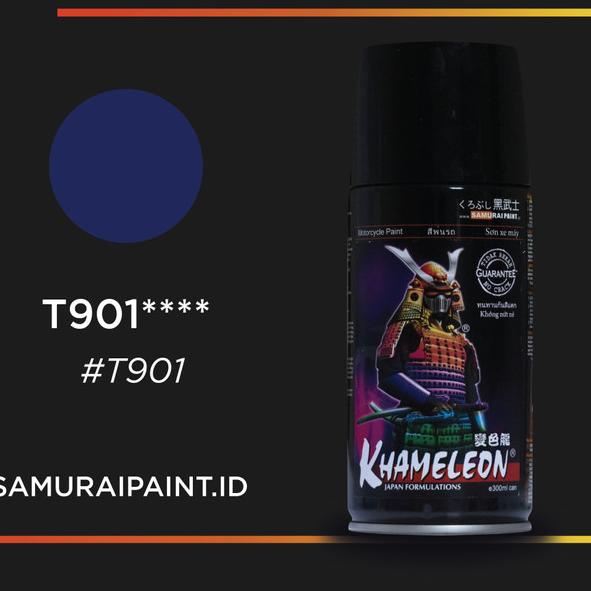 Samurai Paint Khameleon Navy Blue T901 Bunglon Biru Navy T901