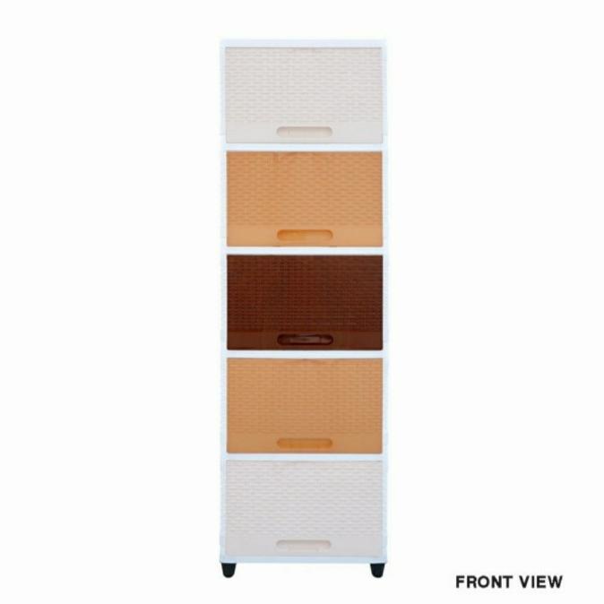 

WIDE CLUB FLIP 5 Susun Lemari Plastik Serbaguna WIDE FLIP CLUB 5 Susun stock ready