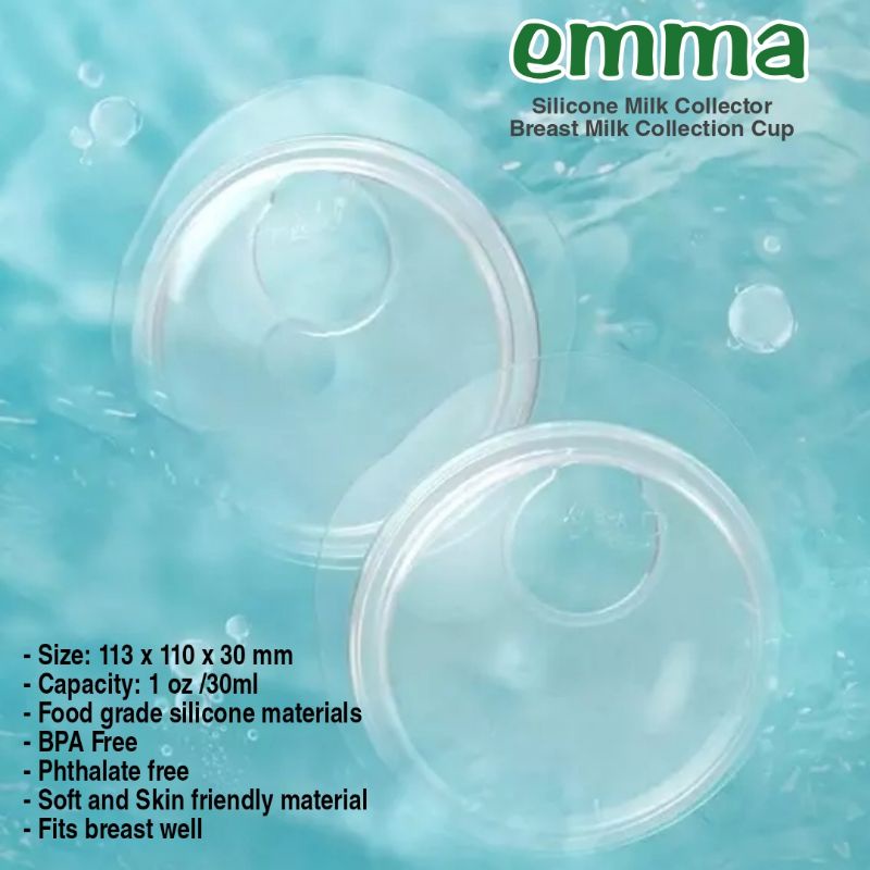 EMMA SHELLS Breast Milk Collection Shells - Nipple Protector