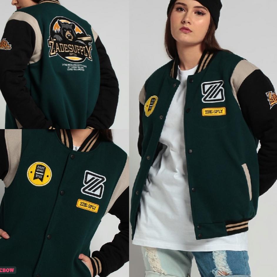 Tren Terbaru JAKET BASEBALL VARSITY NEW ARIVALL BRANDED ZADE SUPPLY STORELEGACY