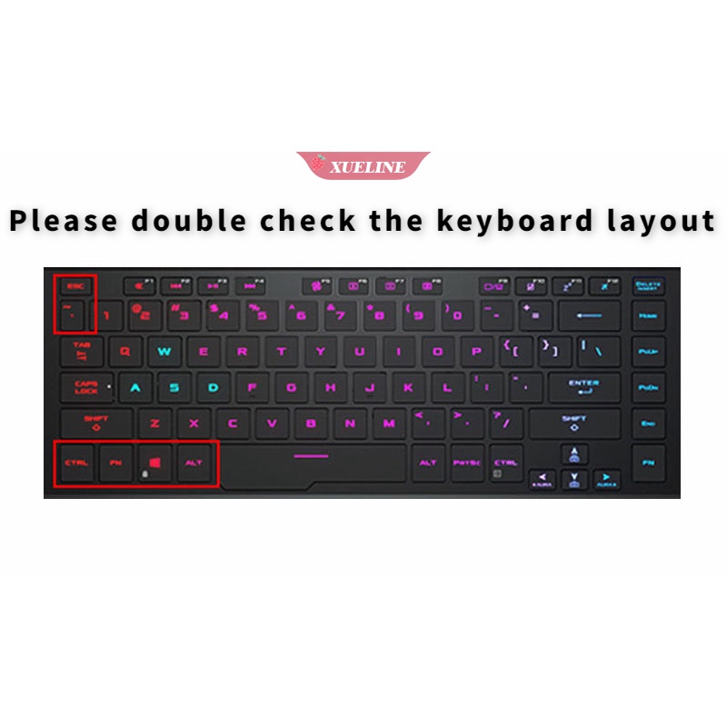 Cover Keyboard Bahan Silikon Untuk ASUS ROG Zypherus GA502I M GU502 GX502