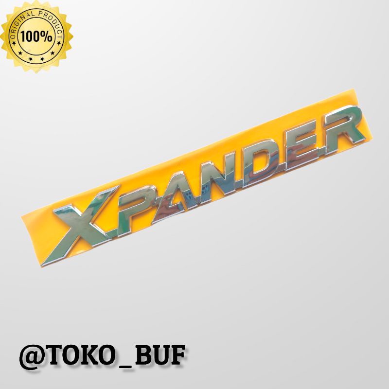 Emblem Xpander Original / Emblem Tulisan Bagasi Mitsubishi Xpander