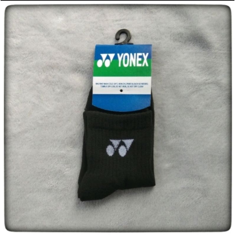 KAOS KAKI SPORT OLAHRAGA YONEX PRIA DAN WANITA DEWASA  WARNA  HITAM / ABU / NAVY