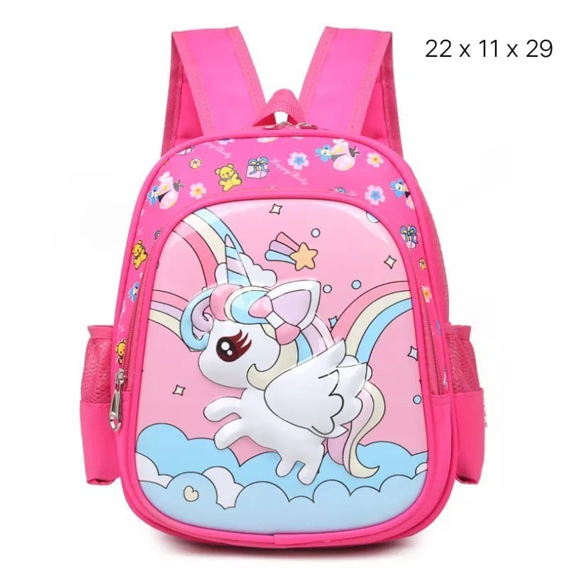 ARMELIA SHOP - Tas Ransel Sekolah Anak TK Motif Tikus Untuk Cewok