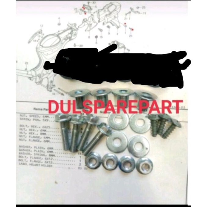 baut set spakbor belakang astrea prima