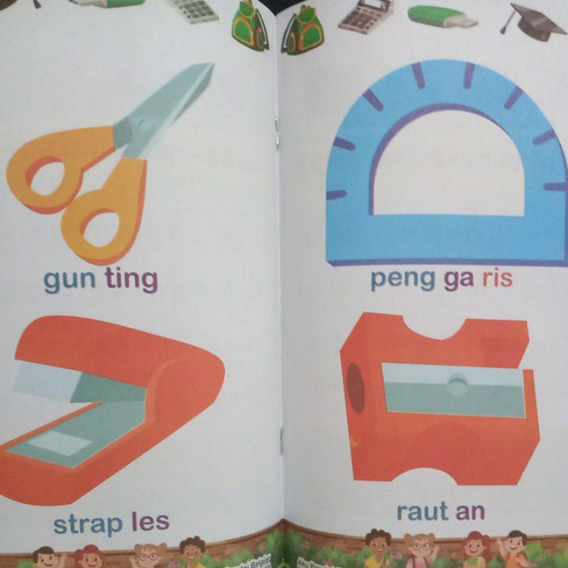 Buku Aku Pandai Belajar Membaca Untuk Paud &amp; TK (sandro)