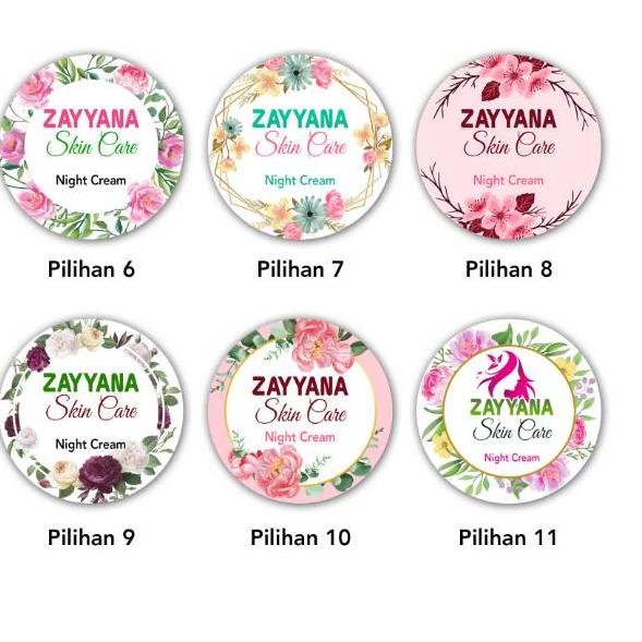 

TELAH HADIR 150 pcs stiker label Skincare / label skincarel / Stiker Pot Cream / stiker cream # 872