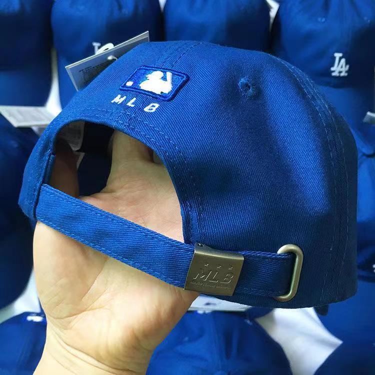Mlb Topi Baseball Motif Bordir LA Gaya vintage Untuk Pria Dan Wanita