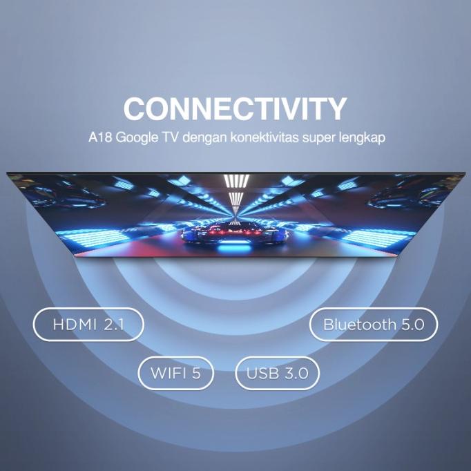 T0P TCL 55A18 - 55 INCH GOOGLE TV - 4K UHD - DOLBY AUDIO - NETFLIX -55A18 NICE