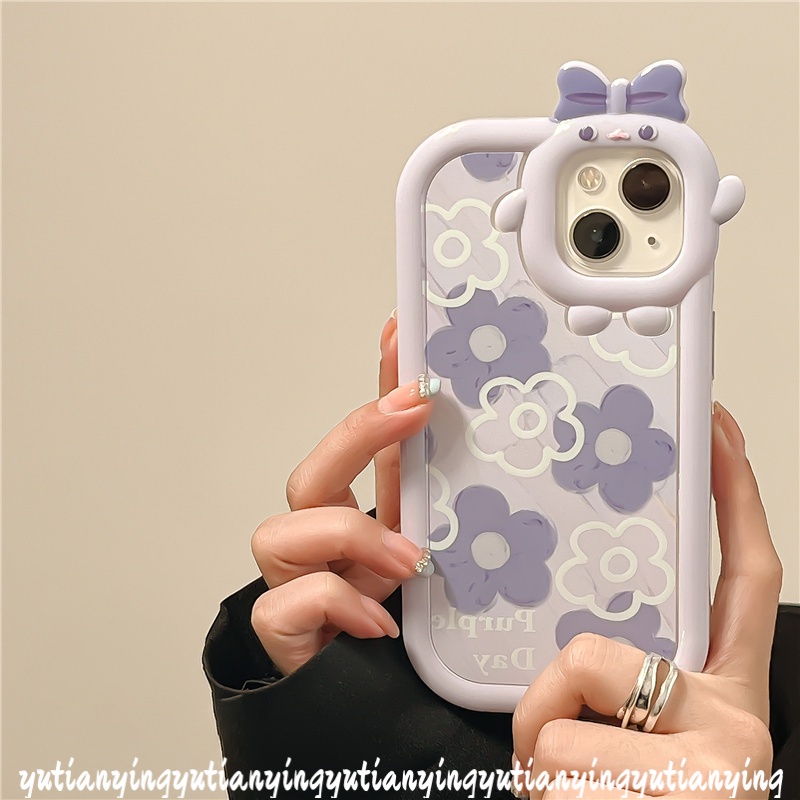 Soft Case Motif Bunga Monster 3D Untuk Samsung A12 A13 A50 A32 A50s A30s A51 A52 A52s A31 A22 A23 M32 A33 A53 A73 A11 A21s A71 A52s A303 A22 A03s A03s