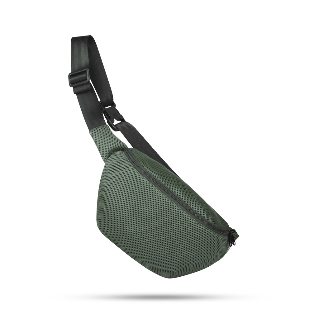 ANT PROJECT - Waistbag Pria CLARITY Olive- Tas Pinggang