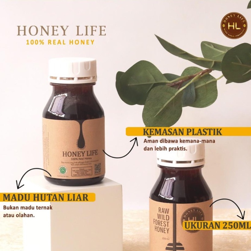 

Madu Honey Life 250ml