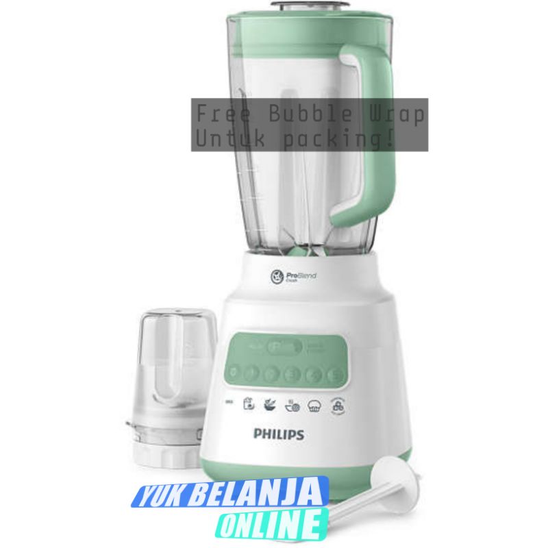 PHILIPS Blender 2L Plastic Jar 2Liter HR2221 - Garansi Resmi