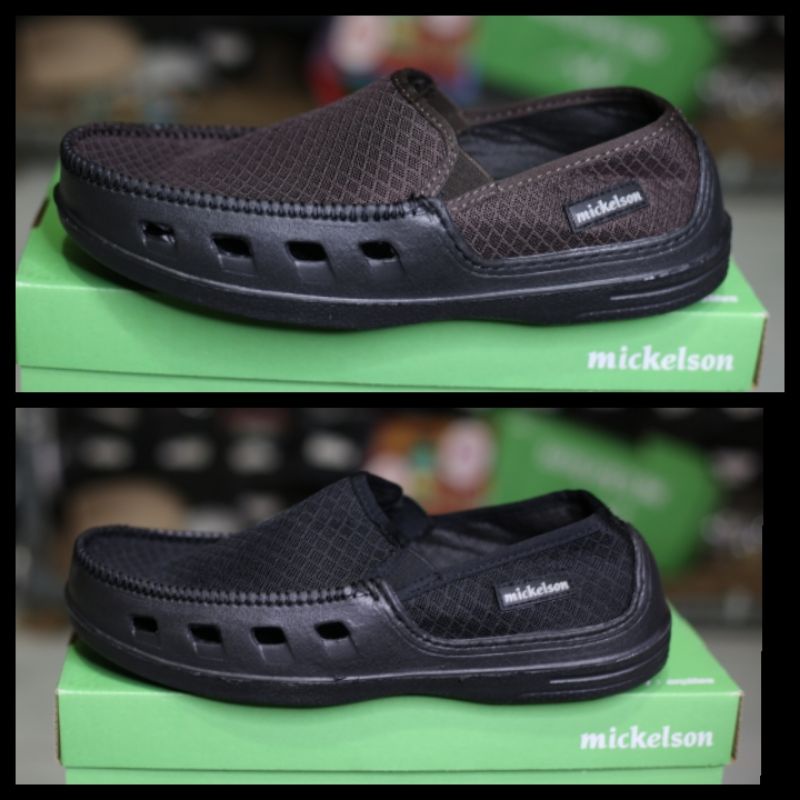Sepatu slip on pria mickelson getno / sepatu slip on original