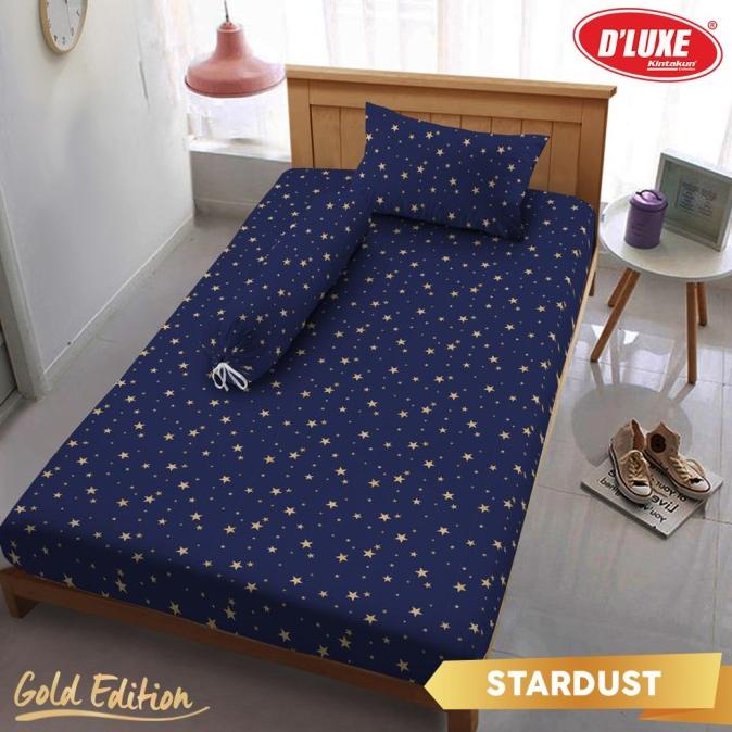 Kintakun sprei Single Size Gold Edition UK. 120X200X30 Cm