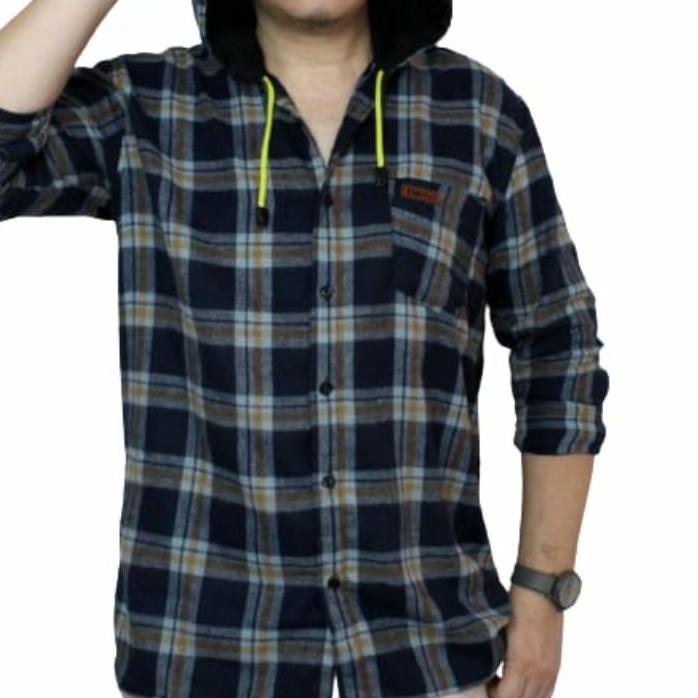 Kemeja Flanel Hoodie Distro
