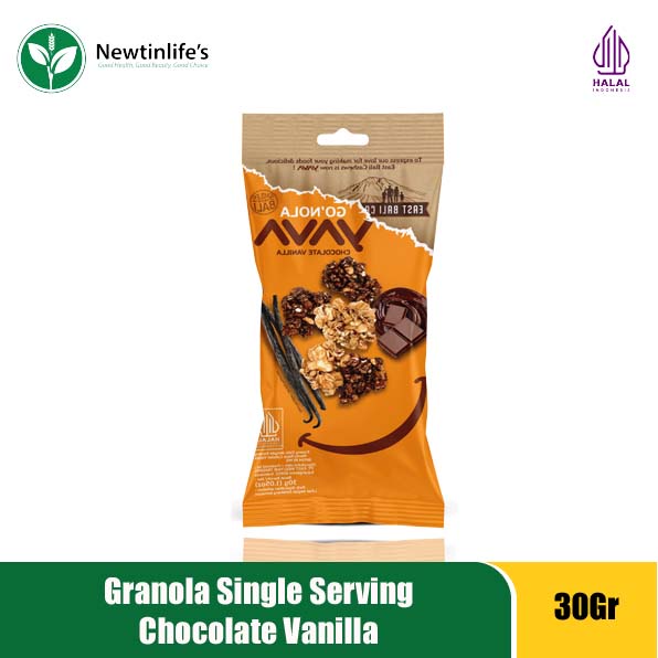 

Go nola Granola Single Serving Chocolate Vanilla - granola mini sereal yava 30gr