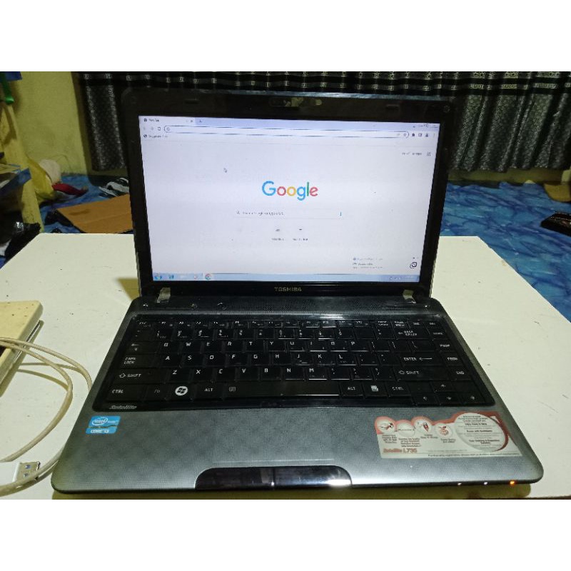 Toshiba Satellite L735 Core-i3 HDD 500GB ram 4GB