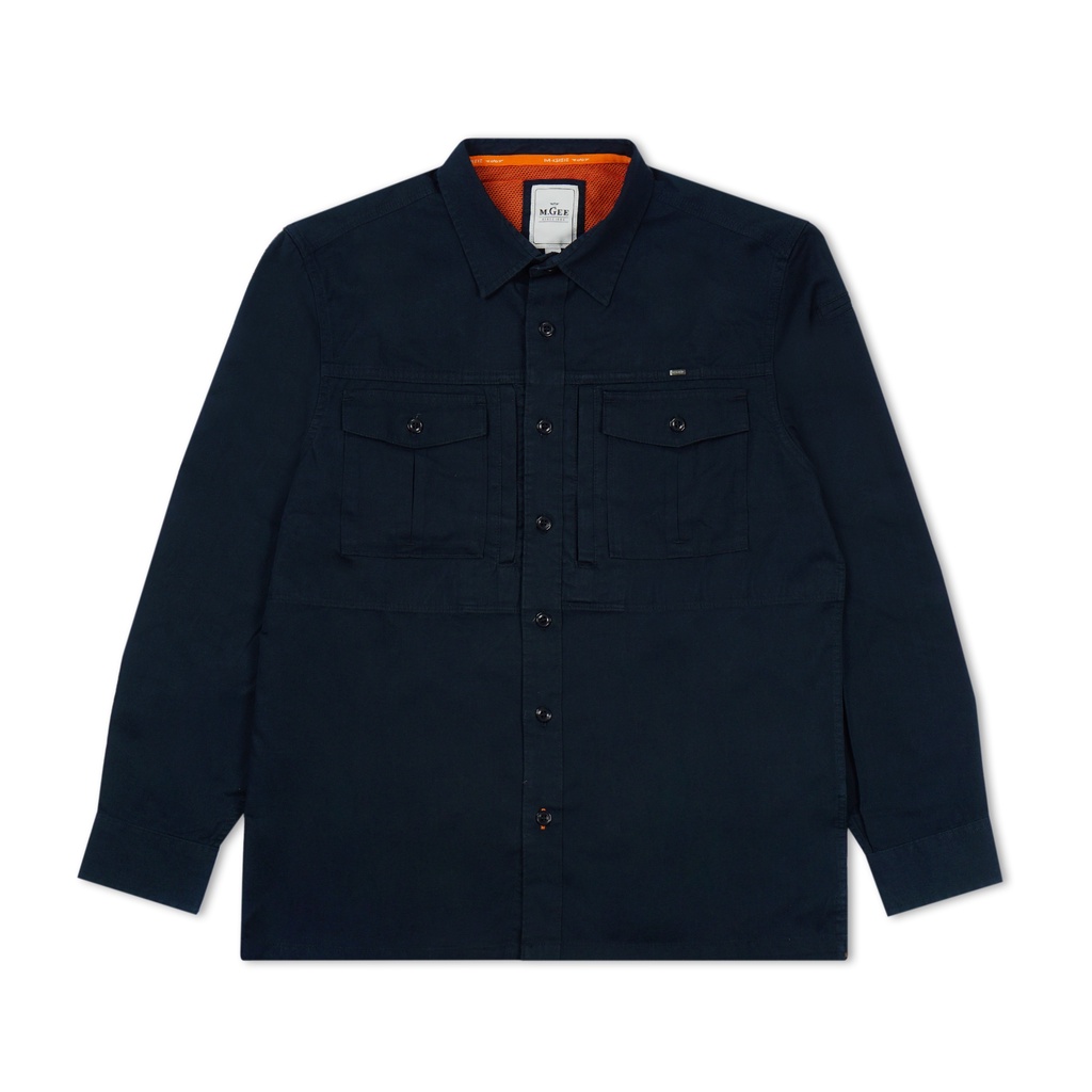 MGee Kemeja Outdoor Lengan Panjang Mgee GORDON C065 NAVY