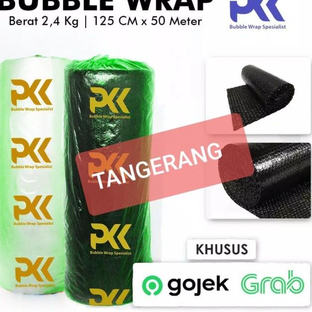 

Bubble wrap rol - HITAM 90CMX50M