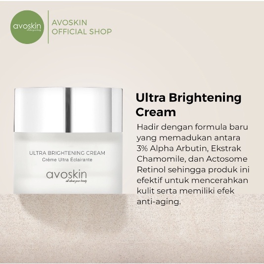 [READY STOCK] Avoskin Ultra Brightening Cream