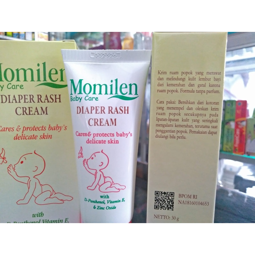 MOMILEN BABY CARE DIAPER RASH CREAM 30gr