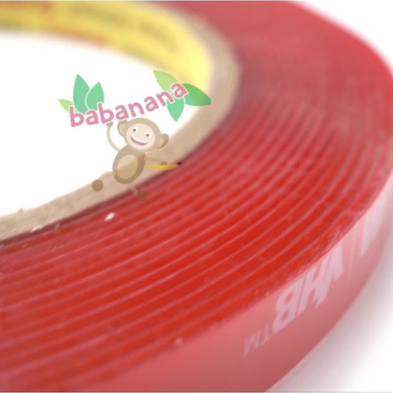 Double Tape 3M 4910 VHB Transparan double sided 4.5M x 8mm x 1.0mm
