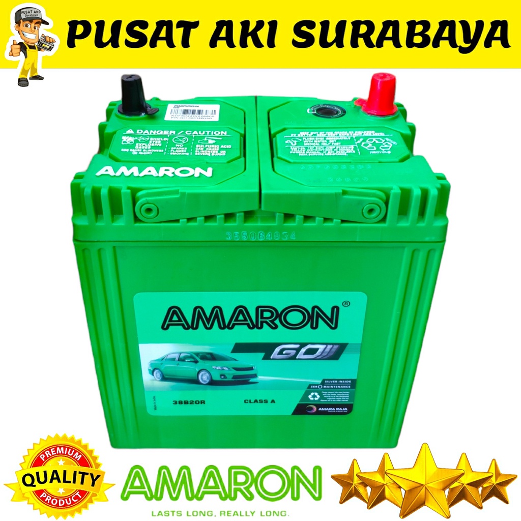 AMARON GO 38B20R 35 AMPER NS40Z XENIA GRAND MAX TERIOS LUXIO RUSH AGYA KATANA ESPASS AVANZA FUTURA MAVEN GLS GLX