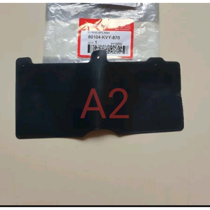 GUARD SPLASH flap karet lumpur sayap spakbor slebor belakang beat old lama carbu 80104-KVY-870 origi