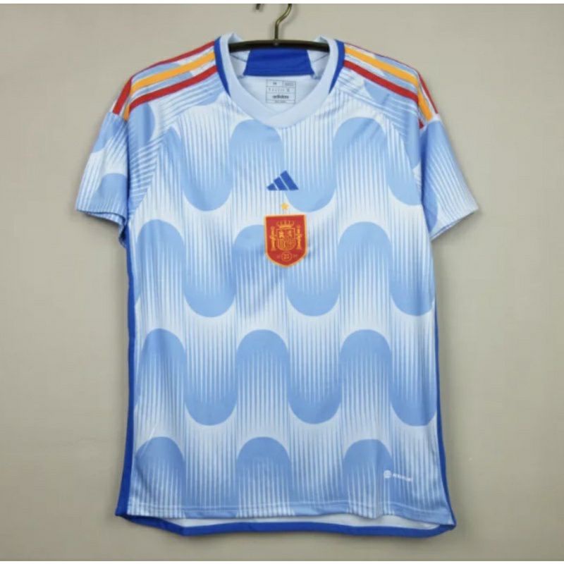 JERSEY BOLA SPANYOL AWAY WORLD CUP 2022 - BAJU BOLA SPANYOL AWAY PIALA DUNIA