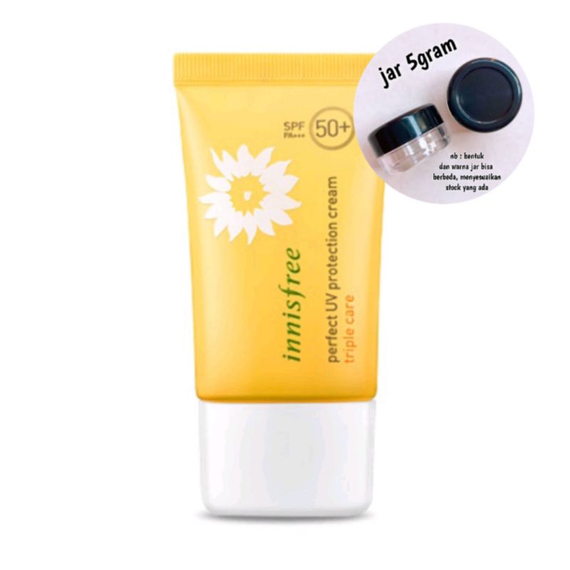 Jual Innisfree perfect uv protection cream triple care SHARE IN JAR