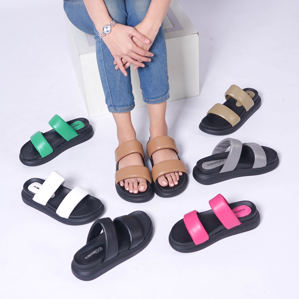 DUNKENSTOCK TIPE CHERRY Sandal Wedges Casual Wanita