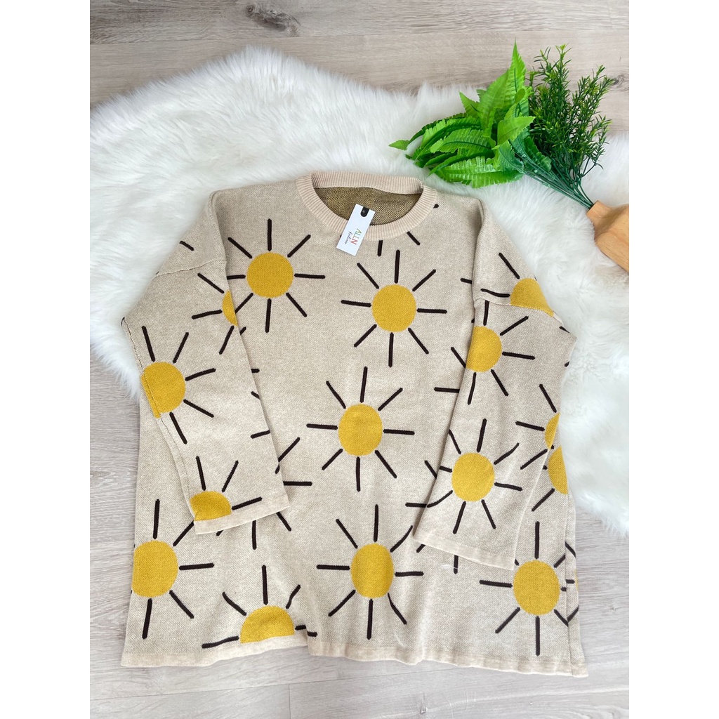 Knitwear Sun Flower