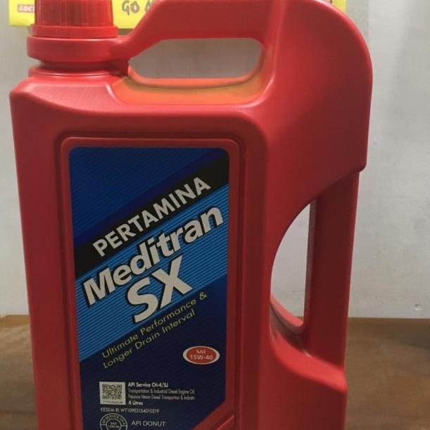 OLI MEDITRAN SX 15W-40 4L GALON PERTAMINA - OLI DIESEL MEDITRAN SX 15W