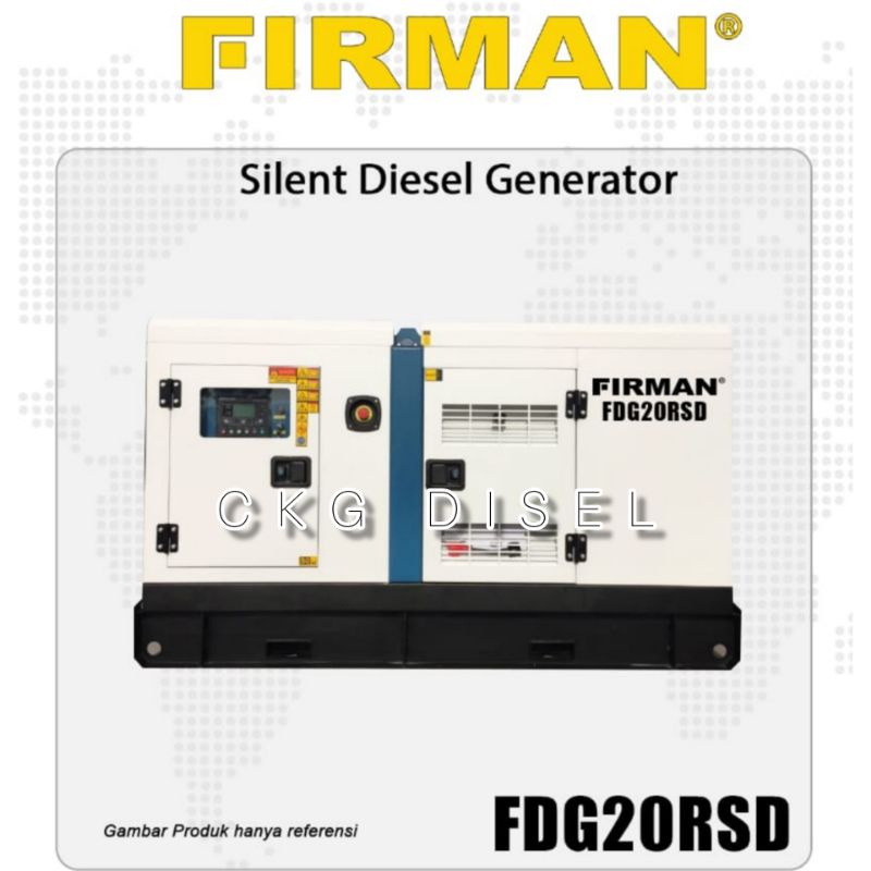 Genset Diesel Firman FDG20RSD Compact Heavy Duty