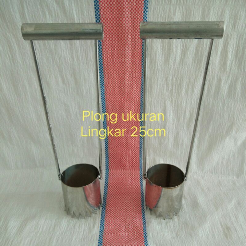 Alat Pelubang Plastik Mulsa/Plong Plastik Mulsa Pertanian