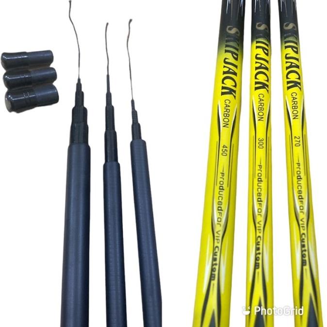 Joran Pancing Tegek Carbon Fukushima Skipjack Closed Length 75cm