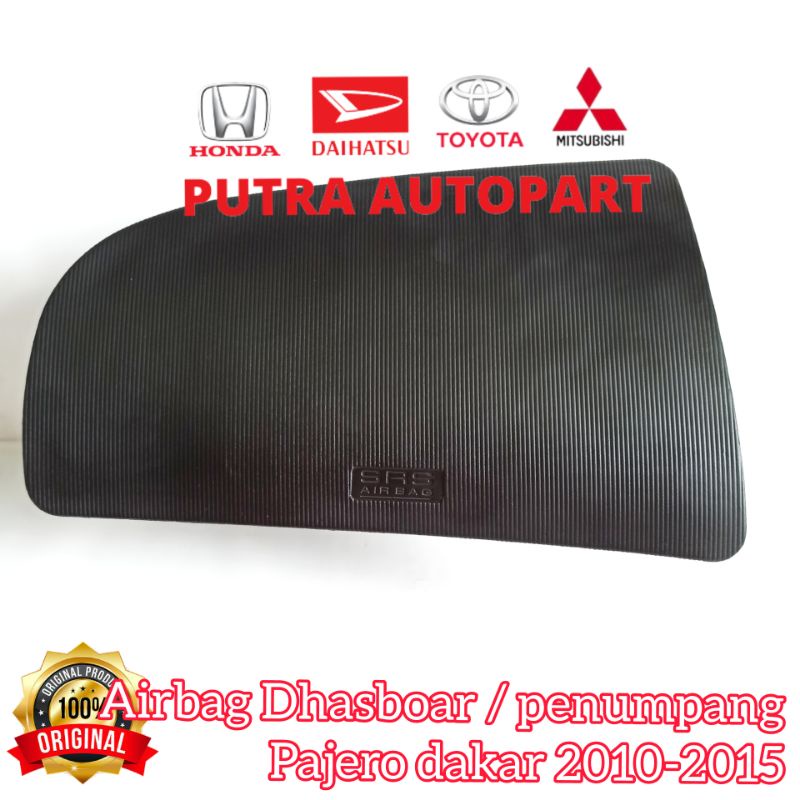 airbag dashboard airbag penumpang pajero dakar 2010-2015 original