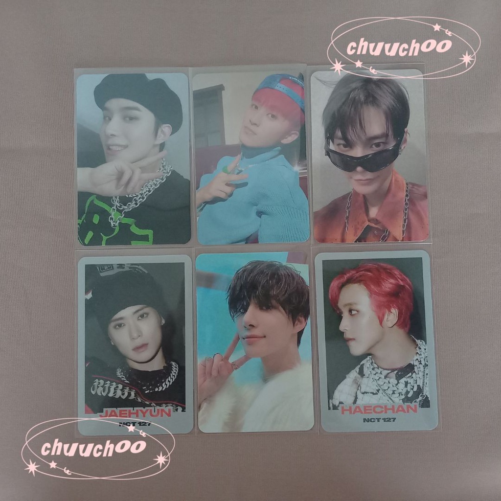 PC Photocard Official NCT 127 Baddies Doyoung Jaehyun Haechan Jungwoo TC Baddies Trading Card Baddie