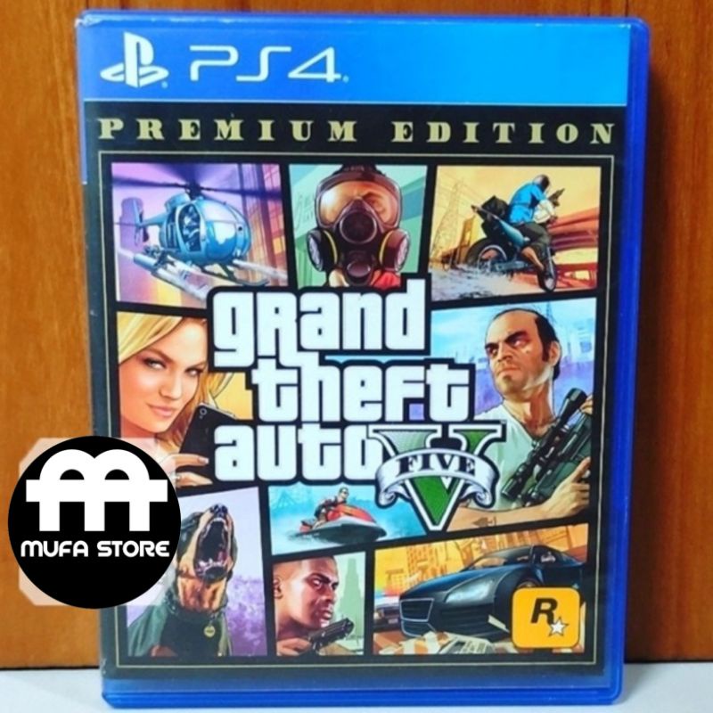 Kaset Game PS 4 - GTA V