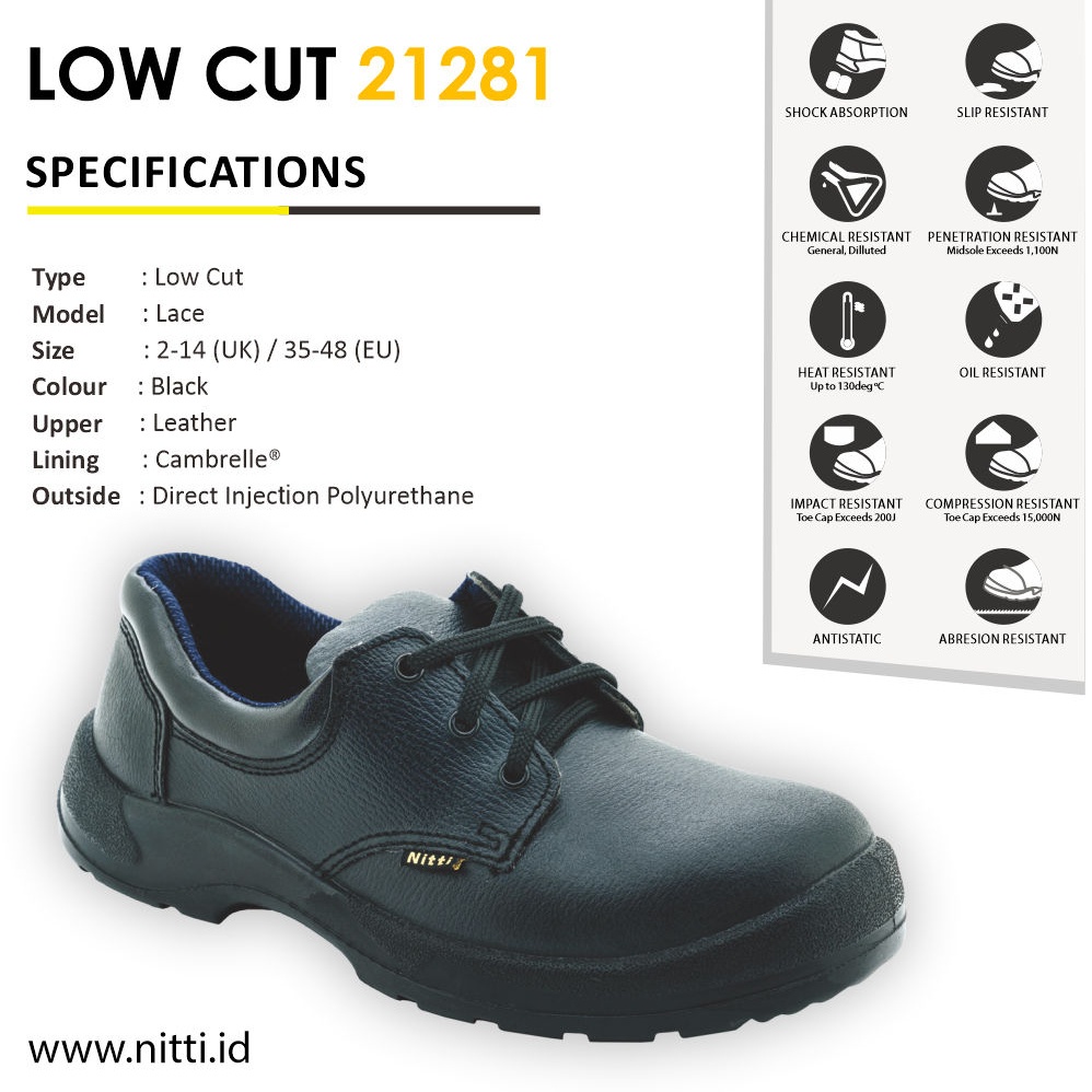 SAFETY SHOES NITTI 21281