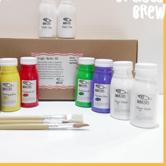 

Paket Cat Lukis Akrilik - With Glue