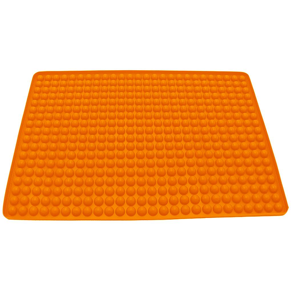 140-rongga Bulat Permen Biskuit Cetakan BBQ Baking Mat Pot Food Pad Bakeware