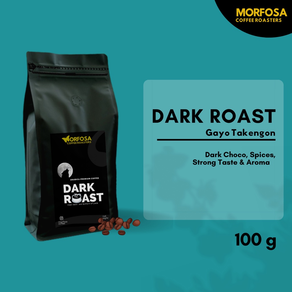 

Kopi Bubuk Arabika Aceh Gayo Takengon Dark Roast 100gr Kopi Hitam Murni Arabica Coffee Bean