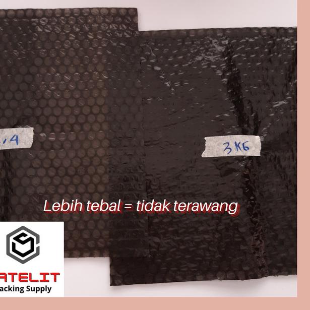 

BUBBLE WRAP ROLL 3KG HITAM KEMASAN PACKING