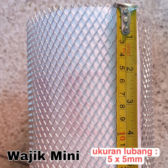 Kawat / Mesh Almunium - Kawat Pagar / Jendela / Kandang Murah