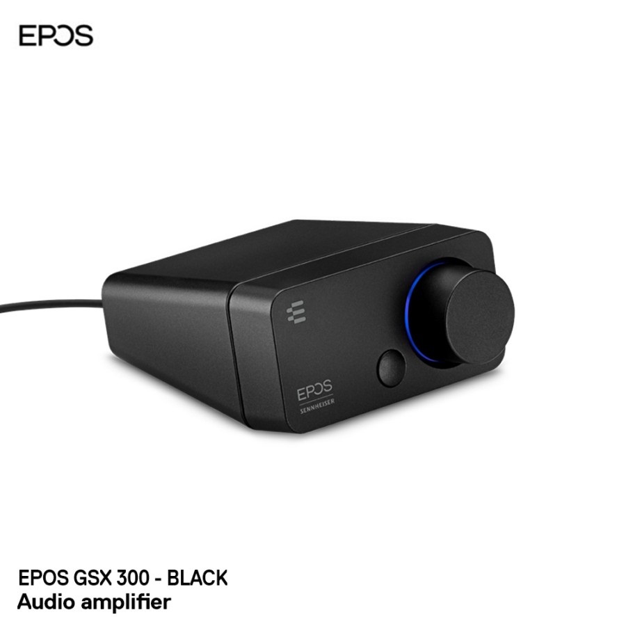 EPOS GSX 300 by Sennheiser External Sound Card Black