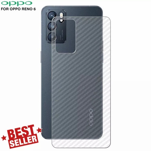OPPO RENO 6 4G RENO 6 5G RENO 6 PRO SKIN KARBON BACK SKIN HP