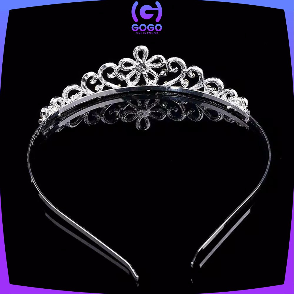 GOGO-K81 Mahkota Anak Perempuan Bando Mahkota Wanita Korea Fashion Bando Princess / Bandana Mahkota / Mahkota Ulang Tahun